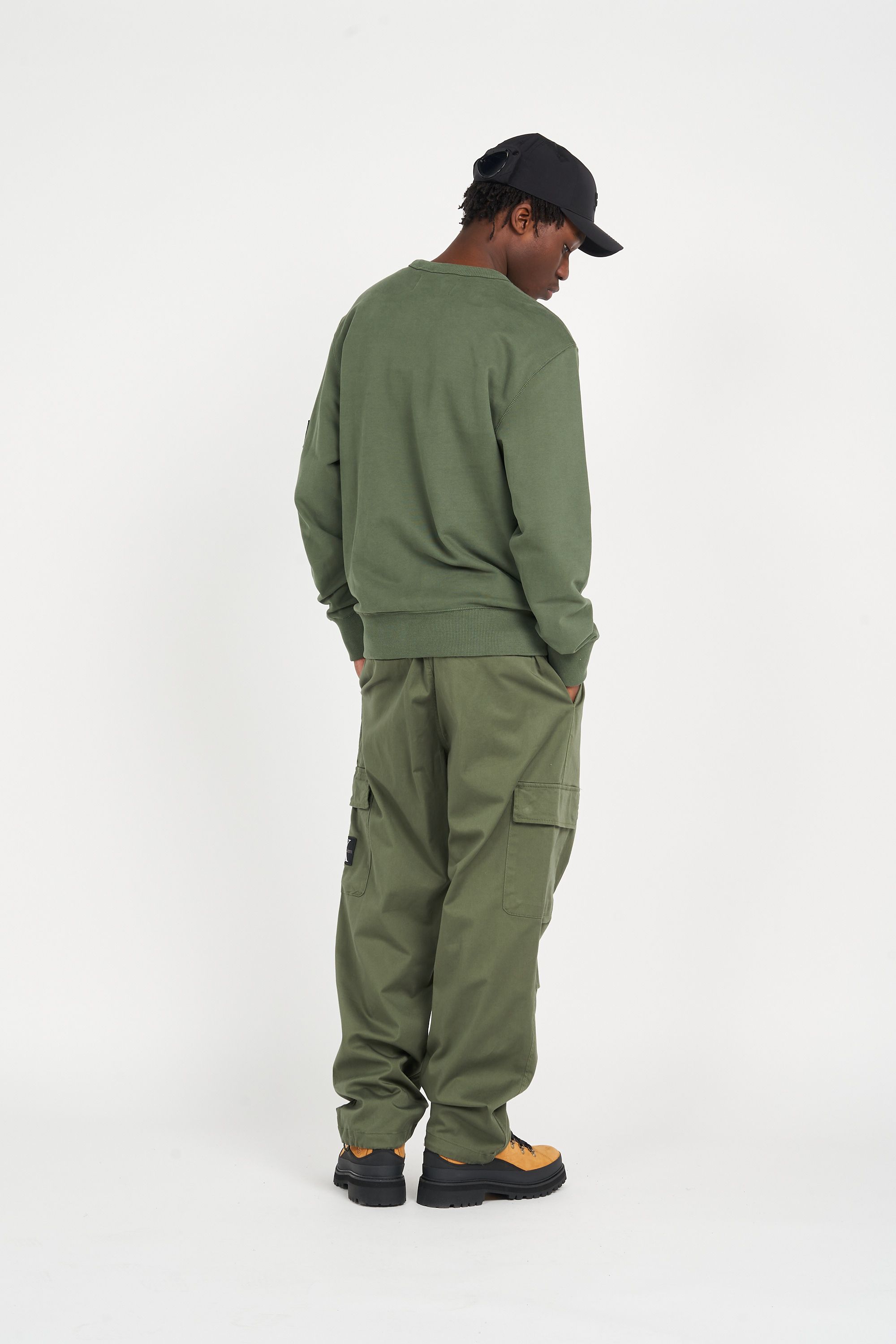 CALVIN KLEIN JEANS pantalon ESSENTIAL REGULAR CA, LLP Vert