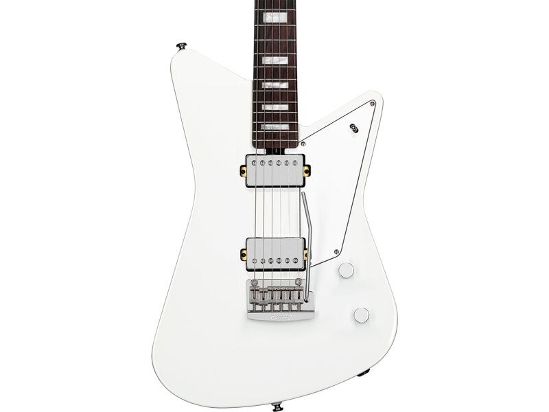Sterling by Music Man E-Gitarre Mariposa Imperial White Omar Rodríguez-López Signature Gitarre