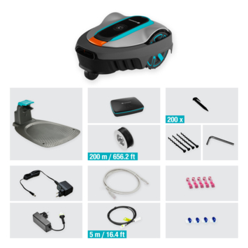 Gardena robotmaaier smart Sileno City 600 m² - 17cm