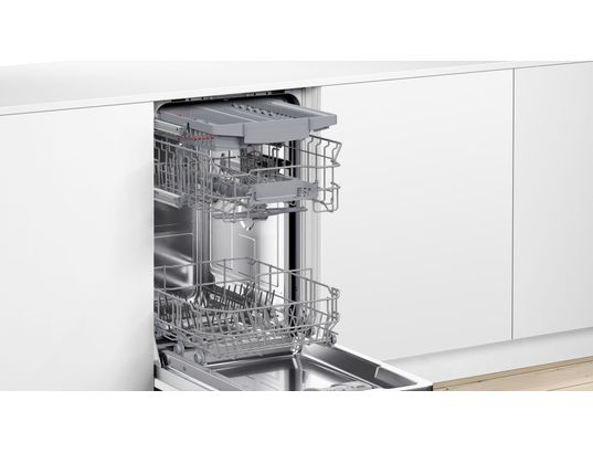 BOSCH - Lave vaisselle tout integrable 45 cm SPV2HMX02E, Séchage Extra, Silence Plus
