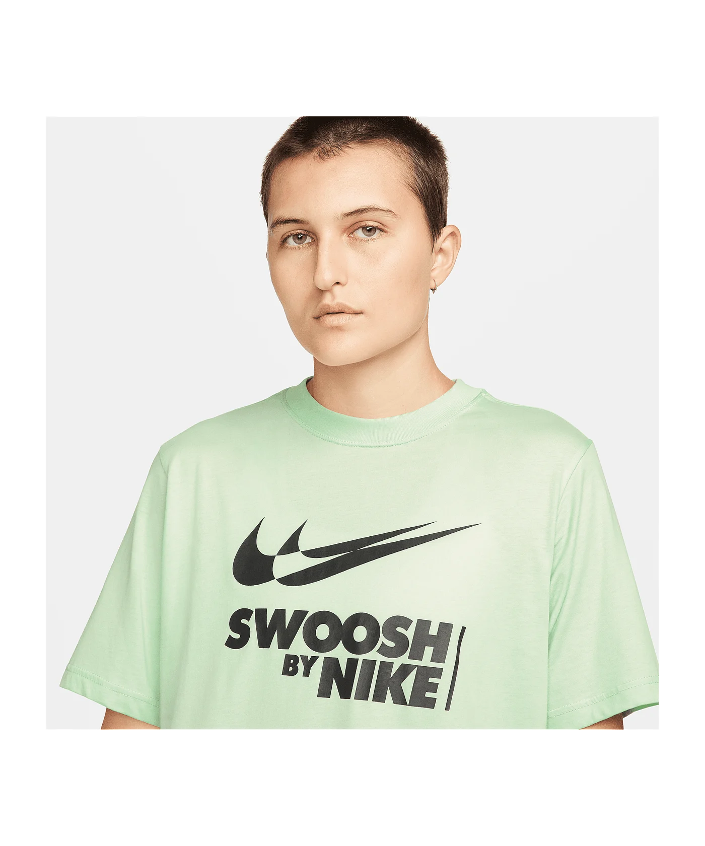 Nike BF T-Shirt GLS Damen Grün Schwarz F376