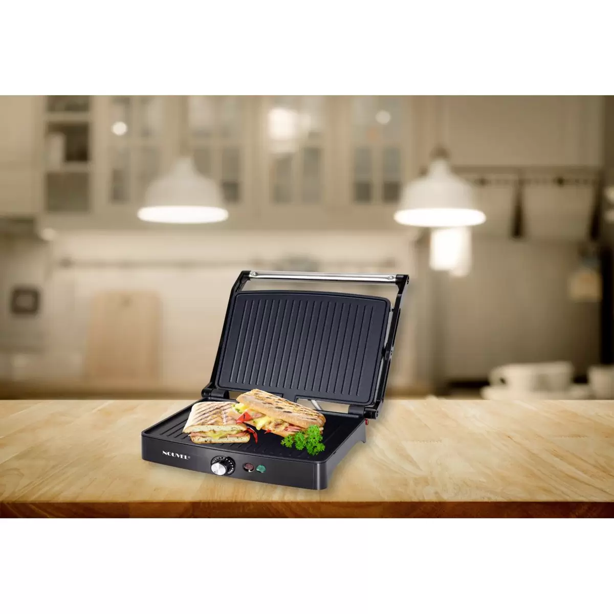 Kontakt- und Tischgrill Easy Schwarz