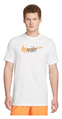 Maillot manches courtes Nike Dri-Fit Heritage Blanc