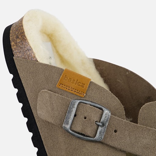 Basicz Instappers taupe Suede
