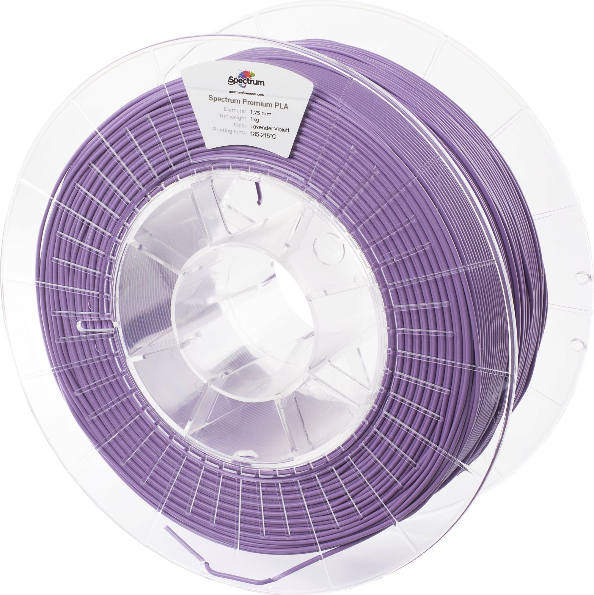 Spectrum  PLA Premium Lavender Violett, 1,75 mm / 1000 g    Verzugsfreies PLA in guter Qualität