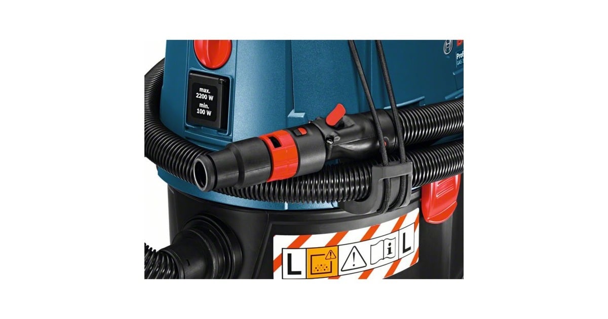 BoschAlleszuiger GAS 35 L SFC+ Professional nat- en droogzuiger  (Blauw)