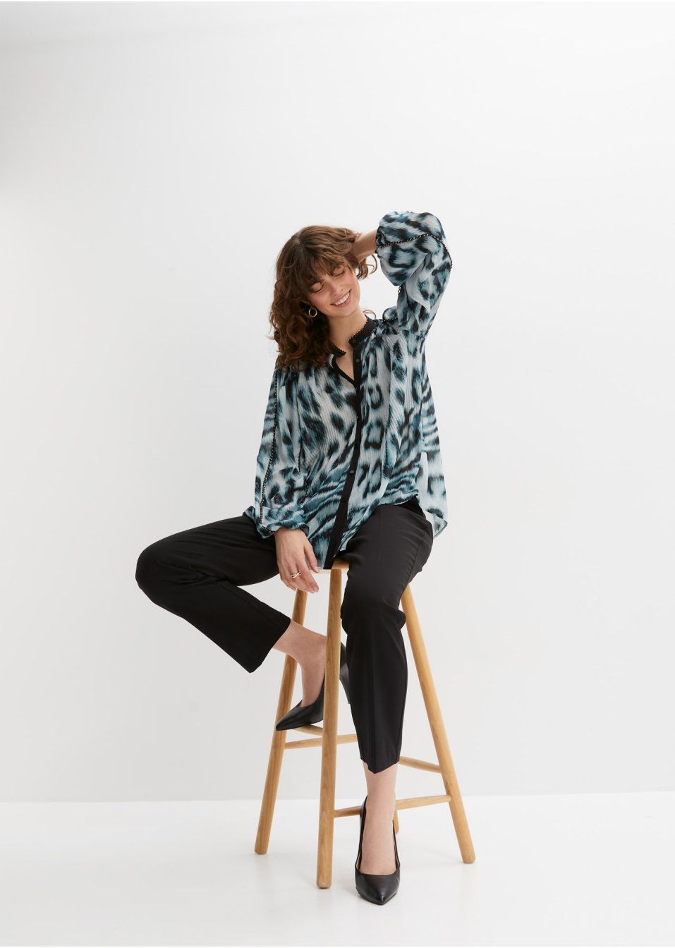 Blouse en georgette