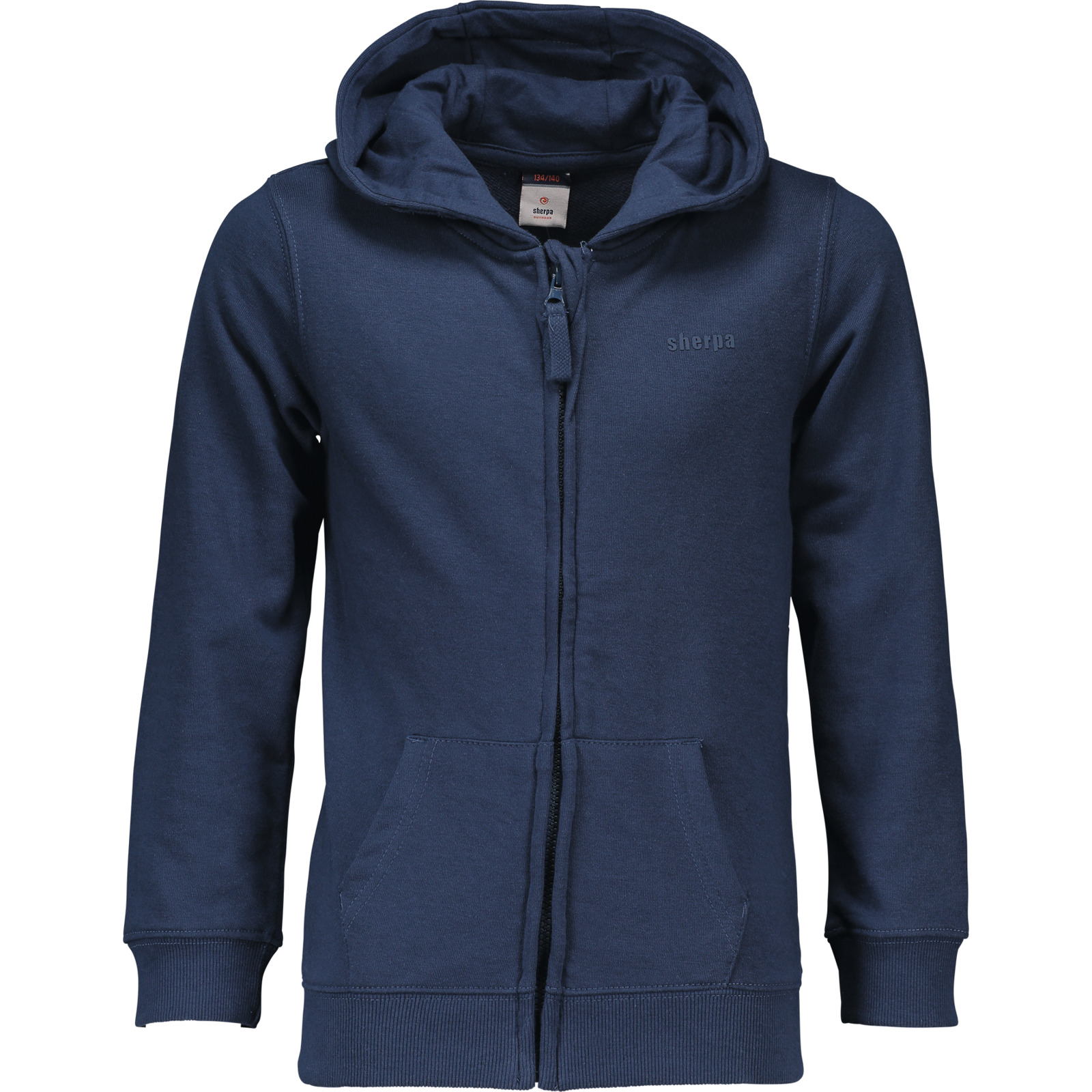 Sherpa Kinder-Sweatjacke Bhanu dunkelblau