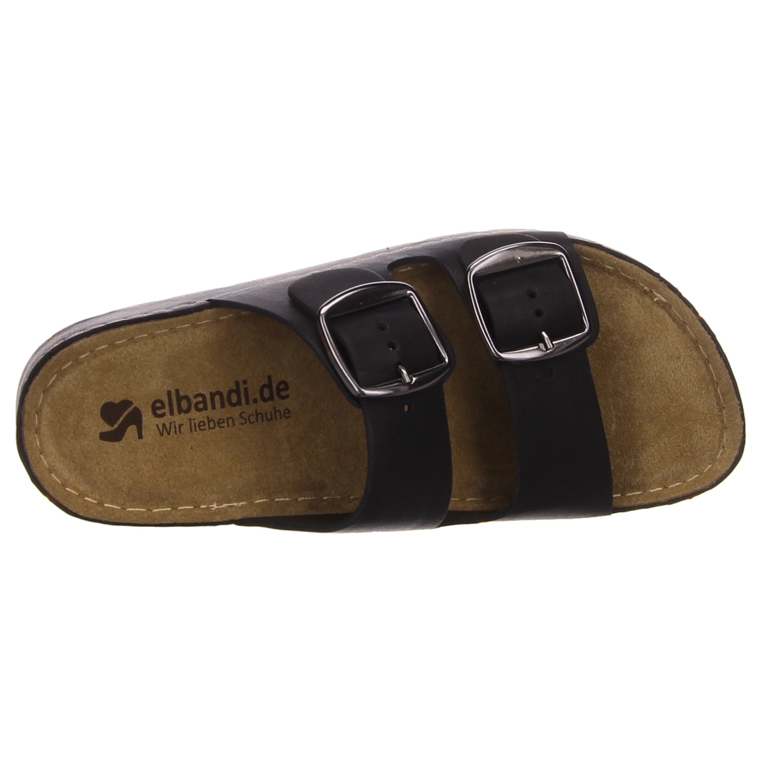 elbandi Pantolette schwarz schwarz