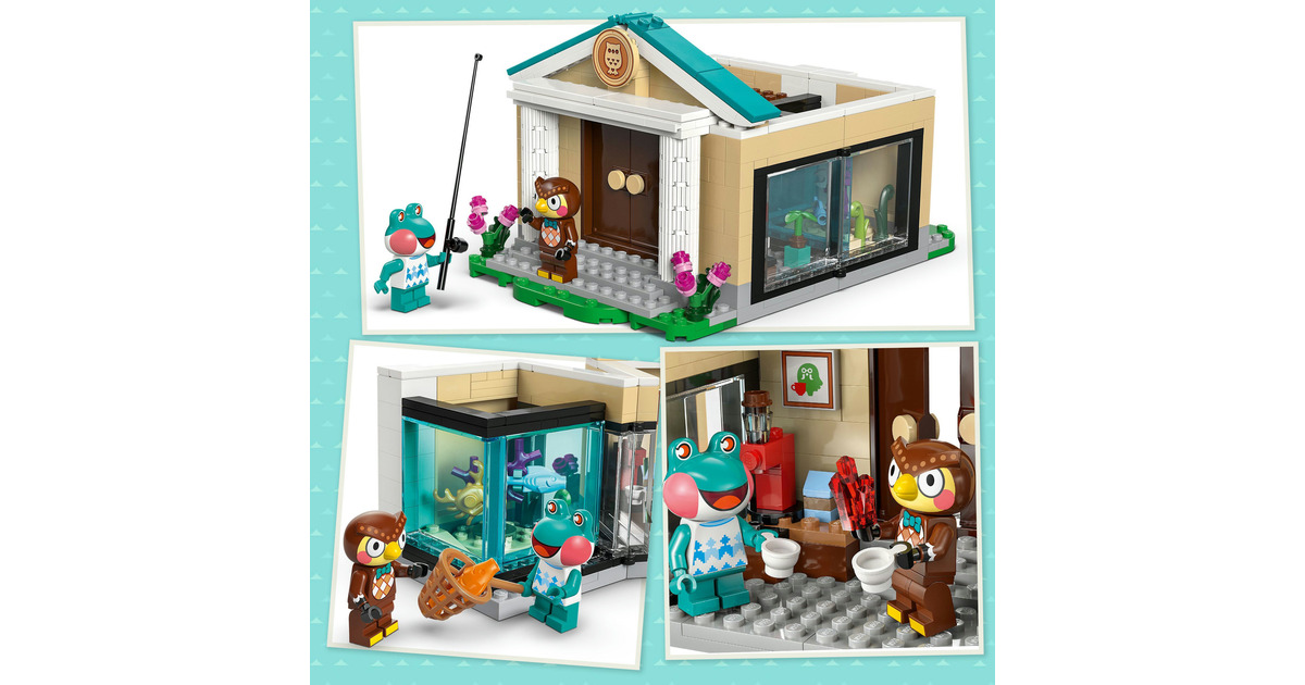 LEGOAnimal Crossing - Blathers' museumcollectie Constructiespeelgoed  (77056)