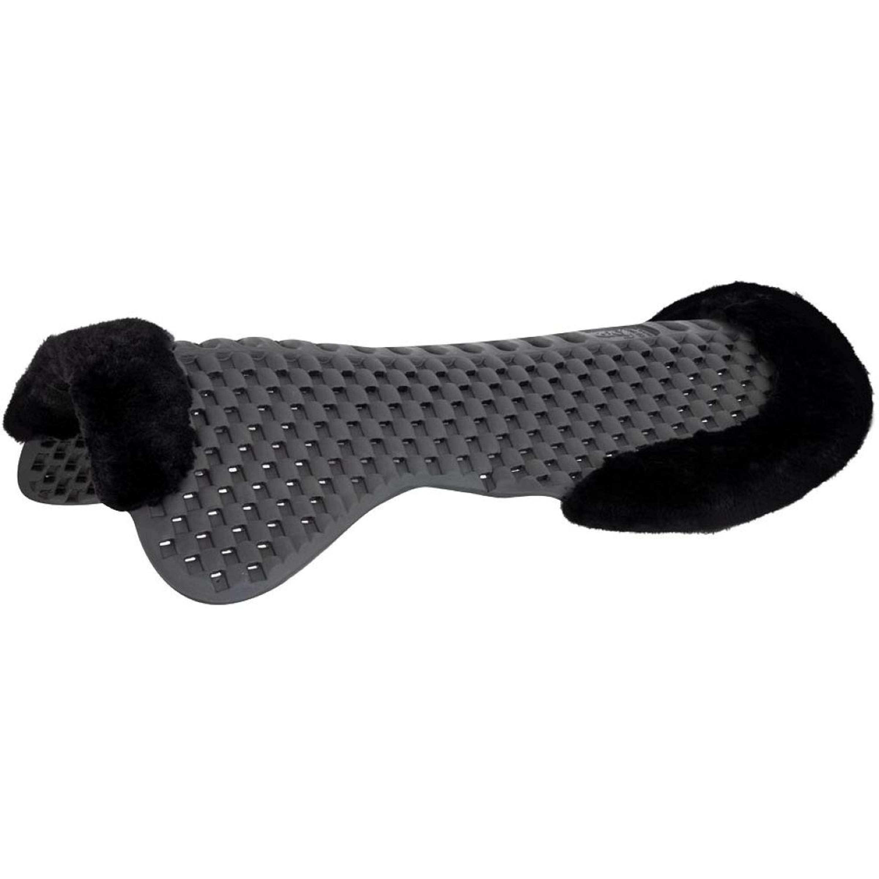 BR Zadelonderlegger Piuma Eco Wol Charcoal/Zwart