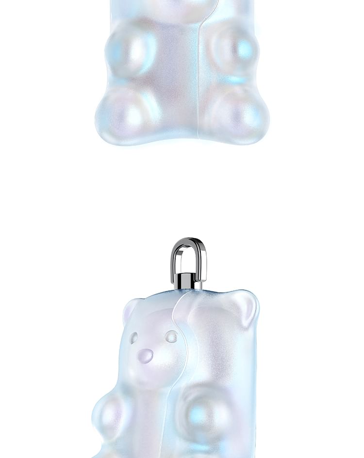 Krocalute - Bear Holographic AirPods / Pro oortelefoonhoesje