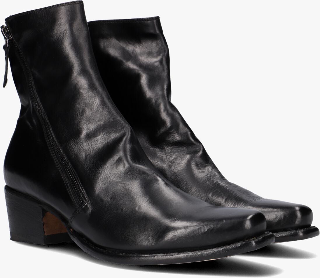 CORDWAINER zwarte cordwainer enkellaarsjes 41028