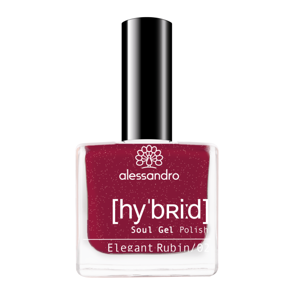 Alessandro Hybrid Soul Gel Polish Elegant Rubin 8ml