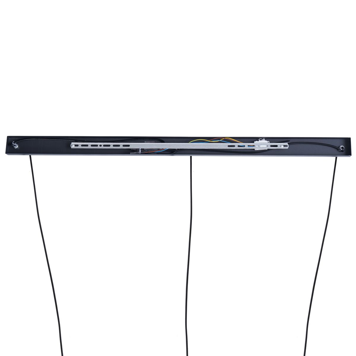 Design hanglamp zwart langwerpig 3-lichts - Indu
