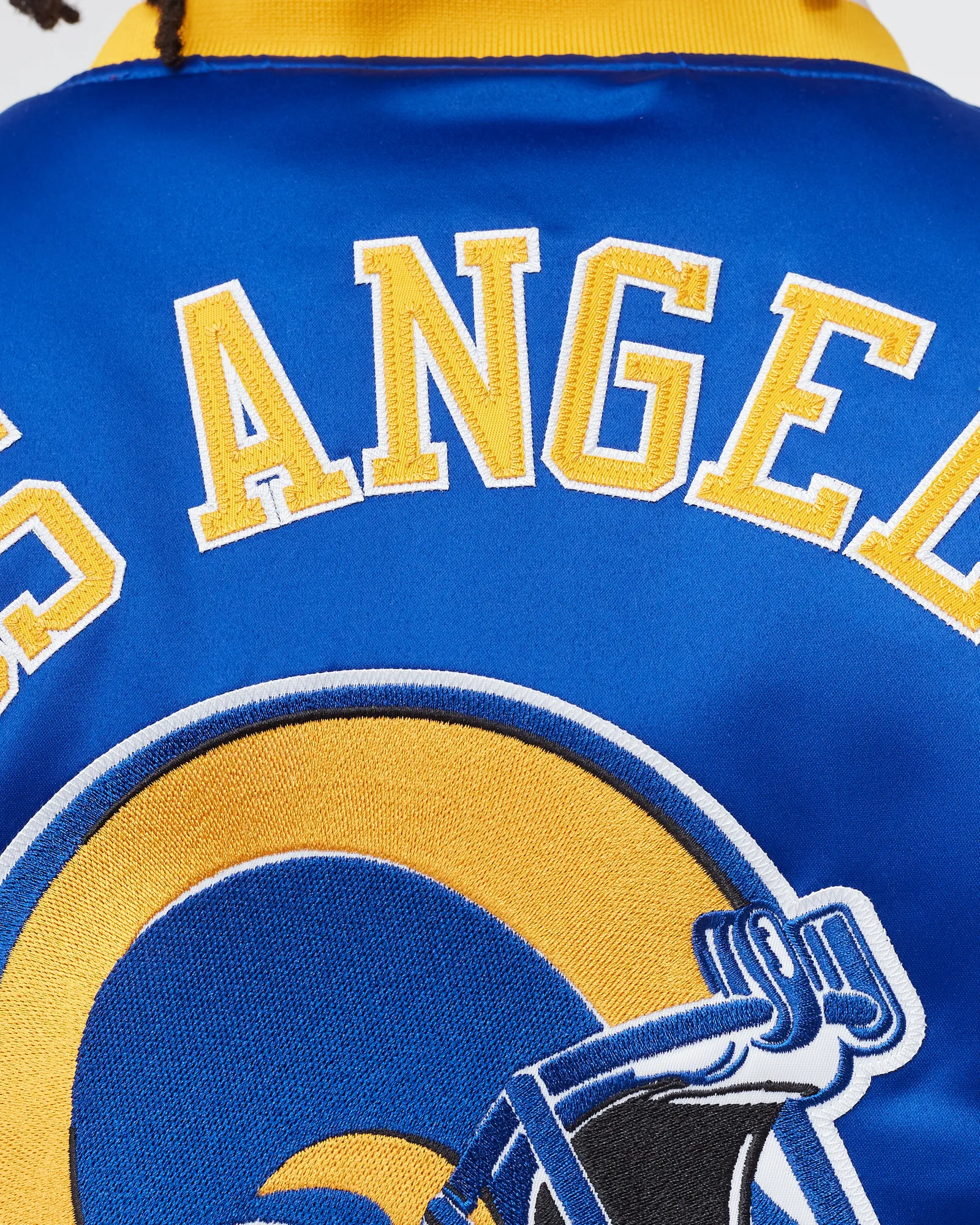 Mitchell & Ness NFL Heavyweight Satin Jacket Los Angeles Rams