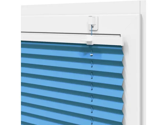 Store plissé bleu 85x150 cm largeur du tissu 84,4 cm polyester