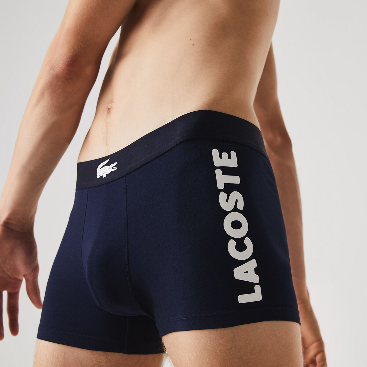 LACOSTE<br>Conjunto de 3 cuecas boxer