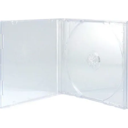 XLayer DVD/CD Hüllen, transparent, 8 Stück