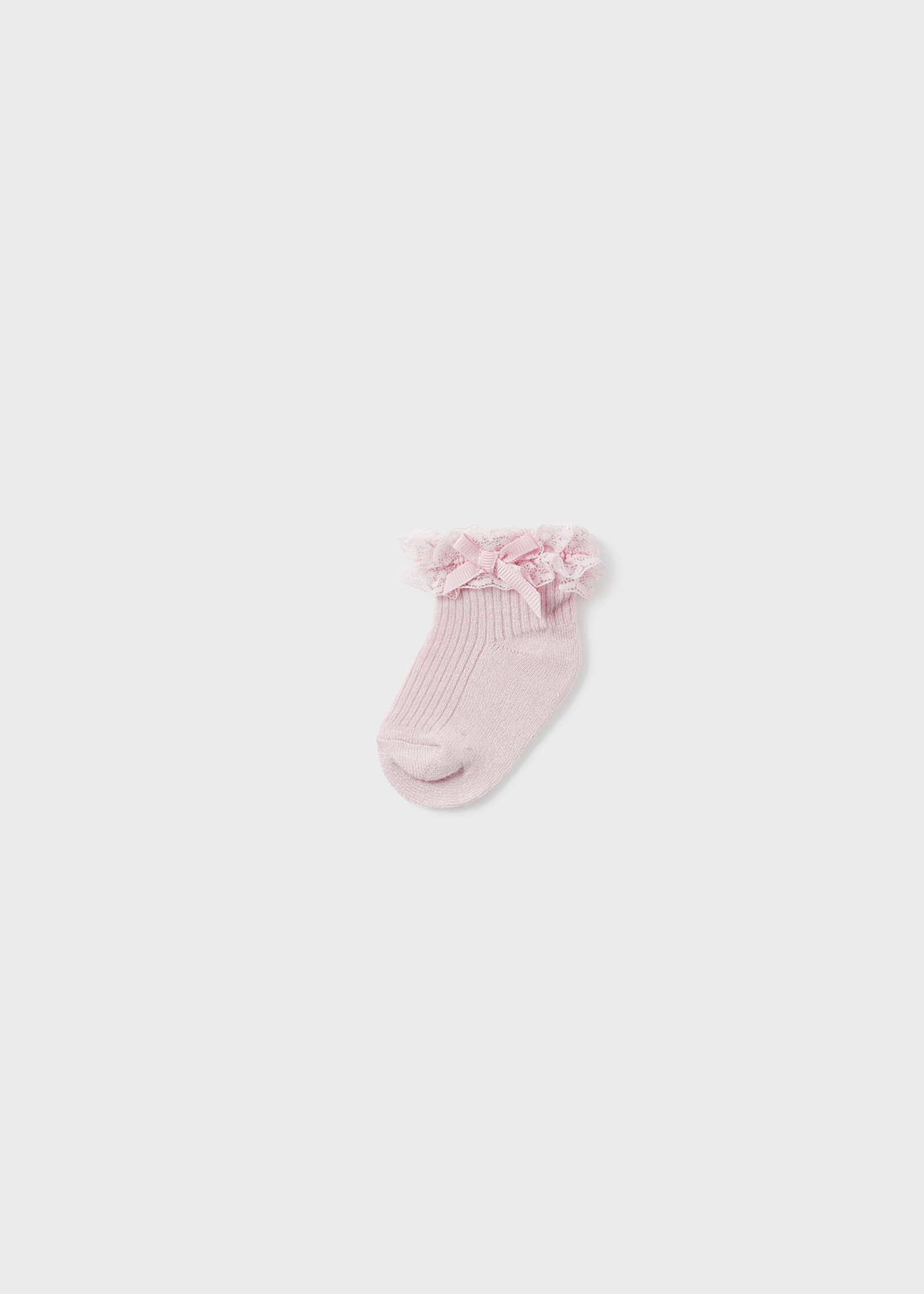 Meias de cerimônia LENZING™ ECOVERO™, viscose, recém-nascido, rosa bebê