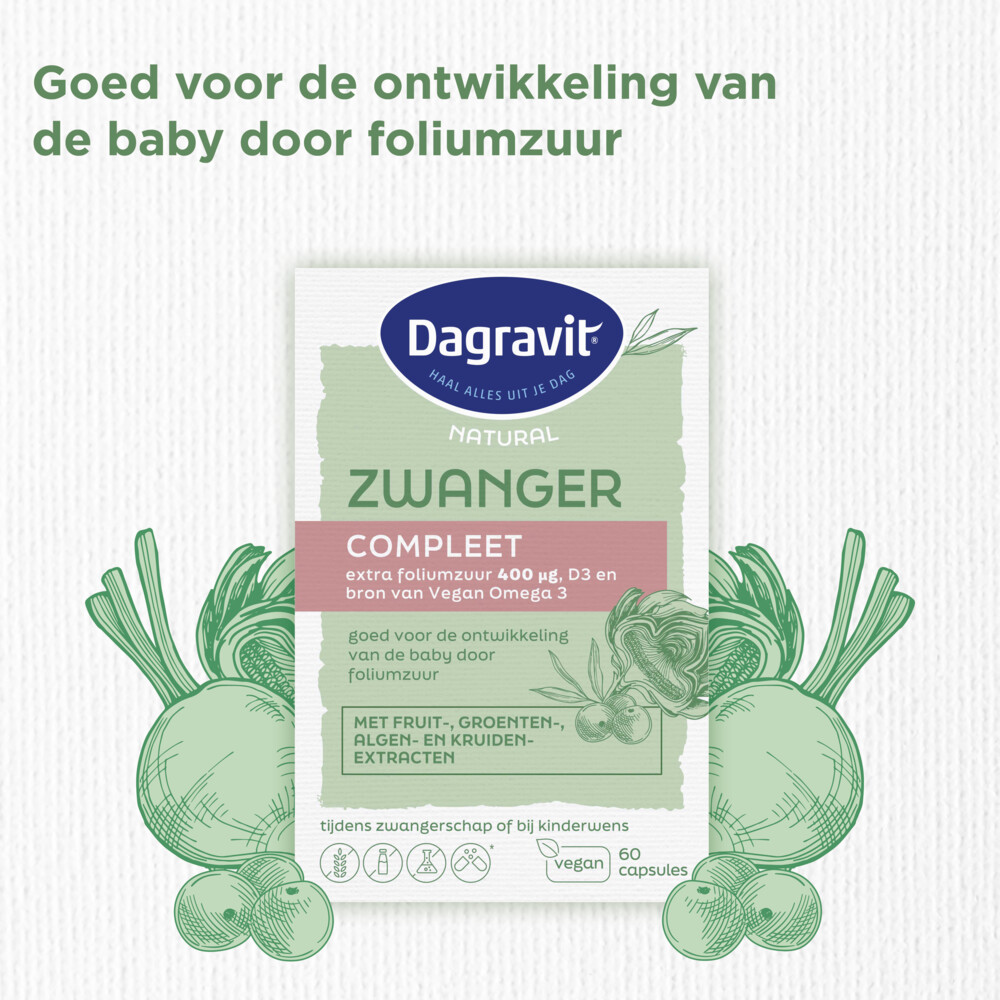 Dagravit Natural Zwanger Compleet60 capsules