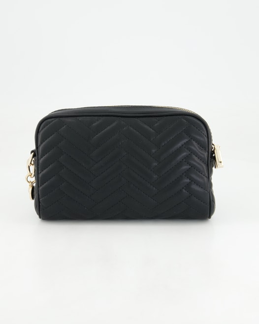 Guess Anning Camera Crossbody Handtasche in Schwarz