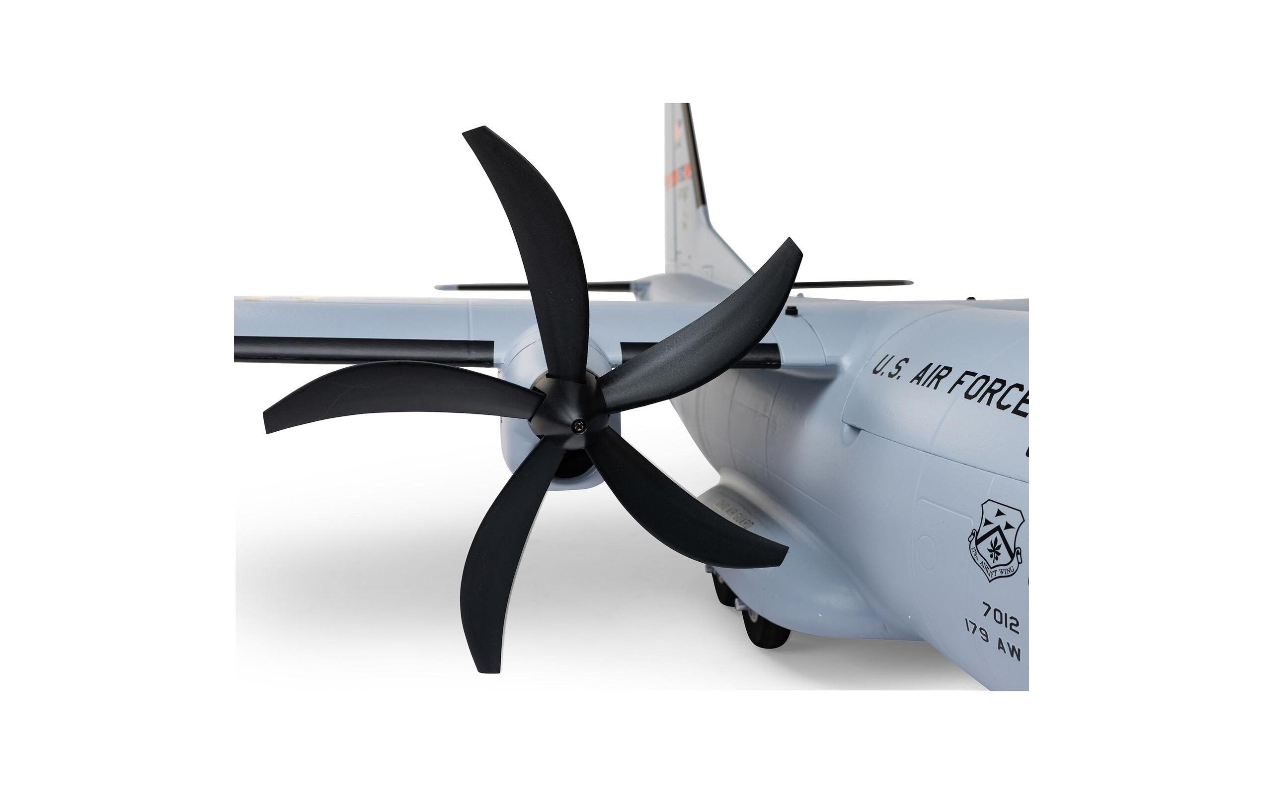 Transportflugzeug EC-1500 Twin 1.5 m BNF Basic<br>2-Motoriges Frachtflugzeug mit Spektrum Technik