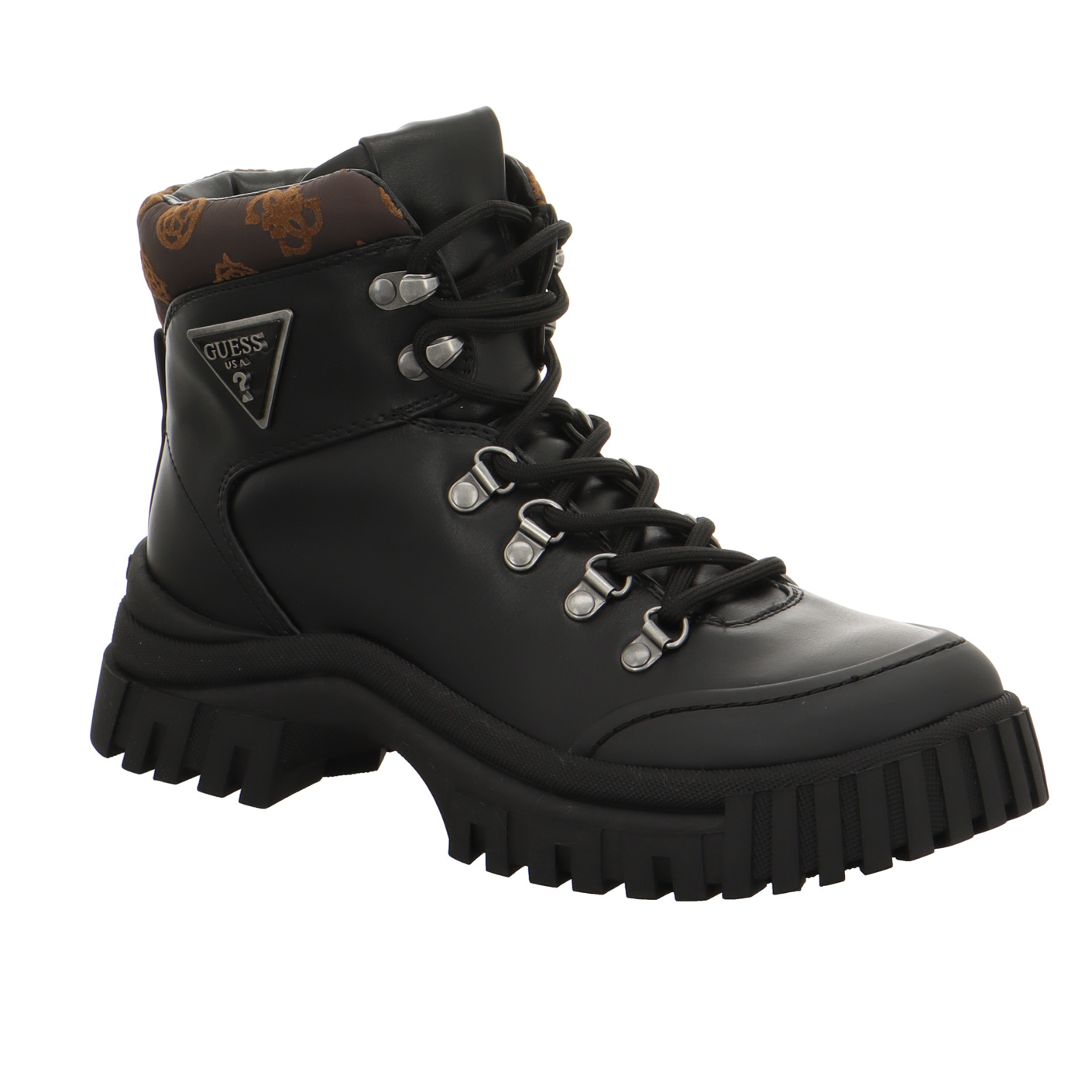 Schnürboots schwarz
