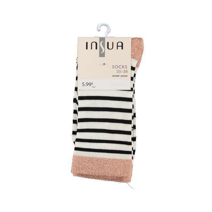 inSua-Sokken strepen lurex - Insua