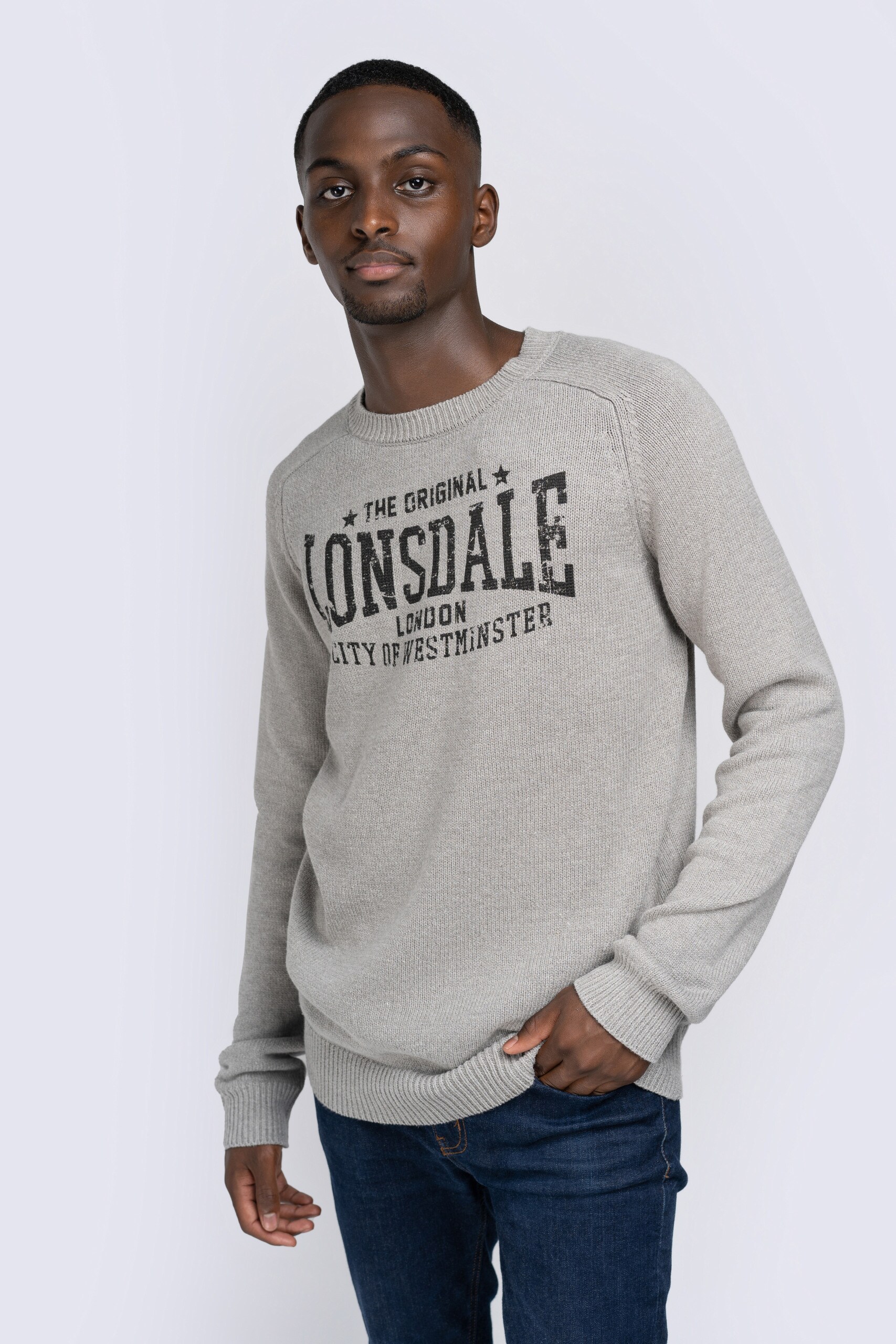 Lonsdale Herren Pullover normale Passform TALGARREG