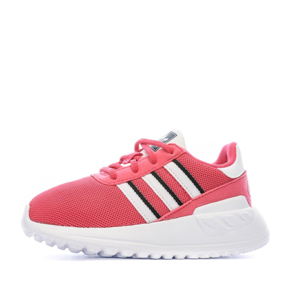 Adidas Baskets Rose Fille Adidas Trainer Lite