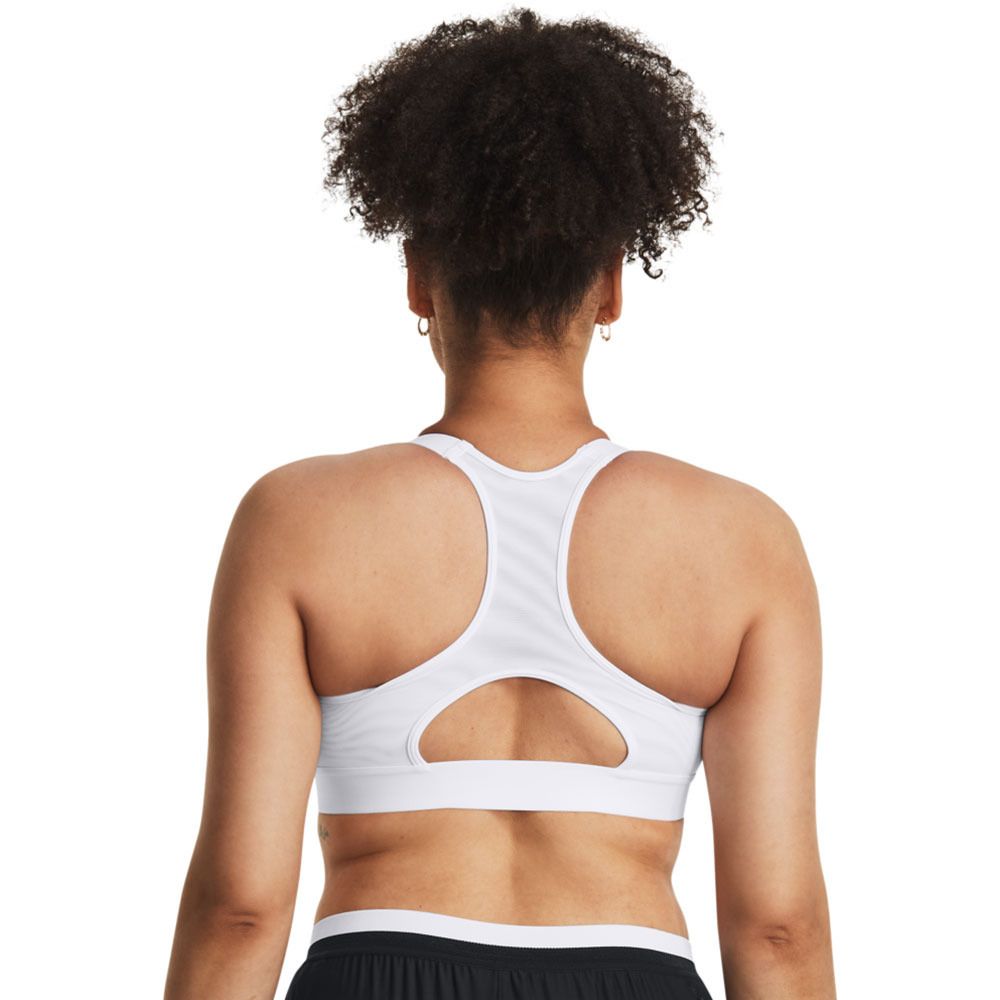 Under Armour HEATGEAR® HIGH - Brassière Femme blanc