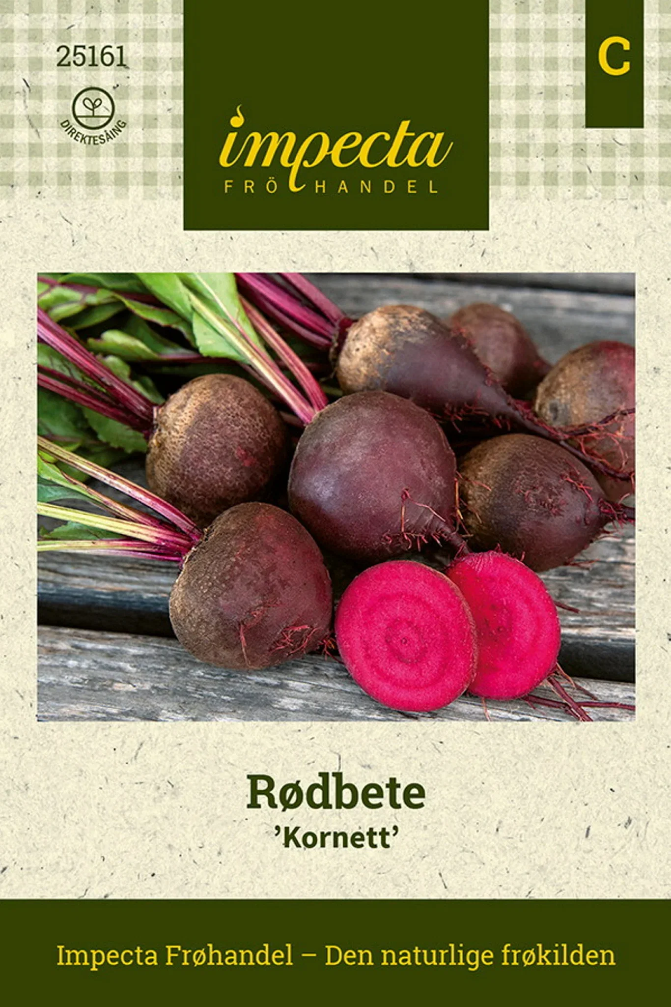 Beta vulgaris 'Kornett' Rødbete 'Kornett'