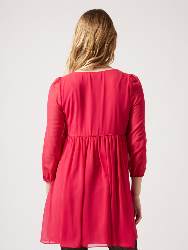 Robe courte unie
