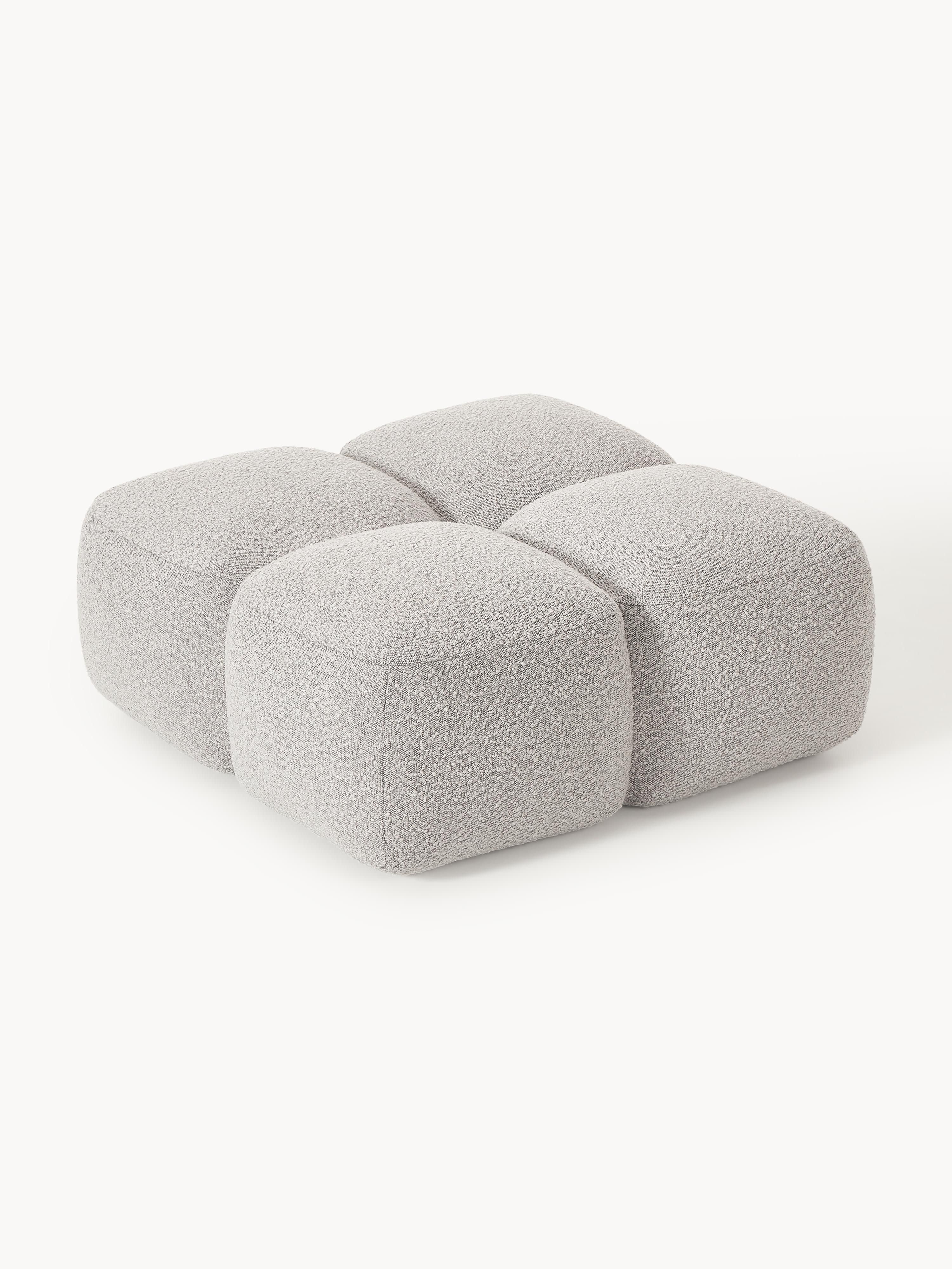 Bouclé voetenbank Tayla
