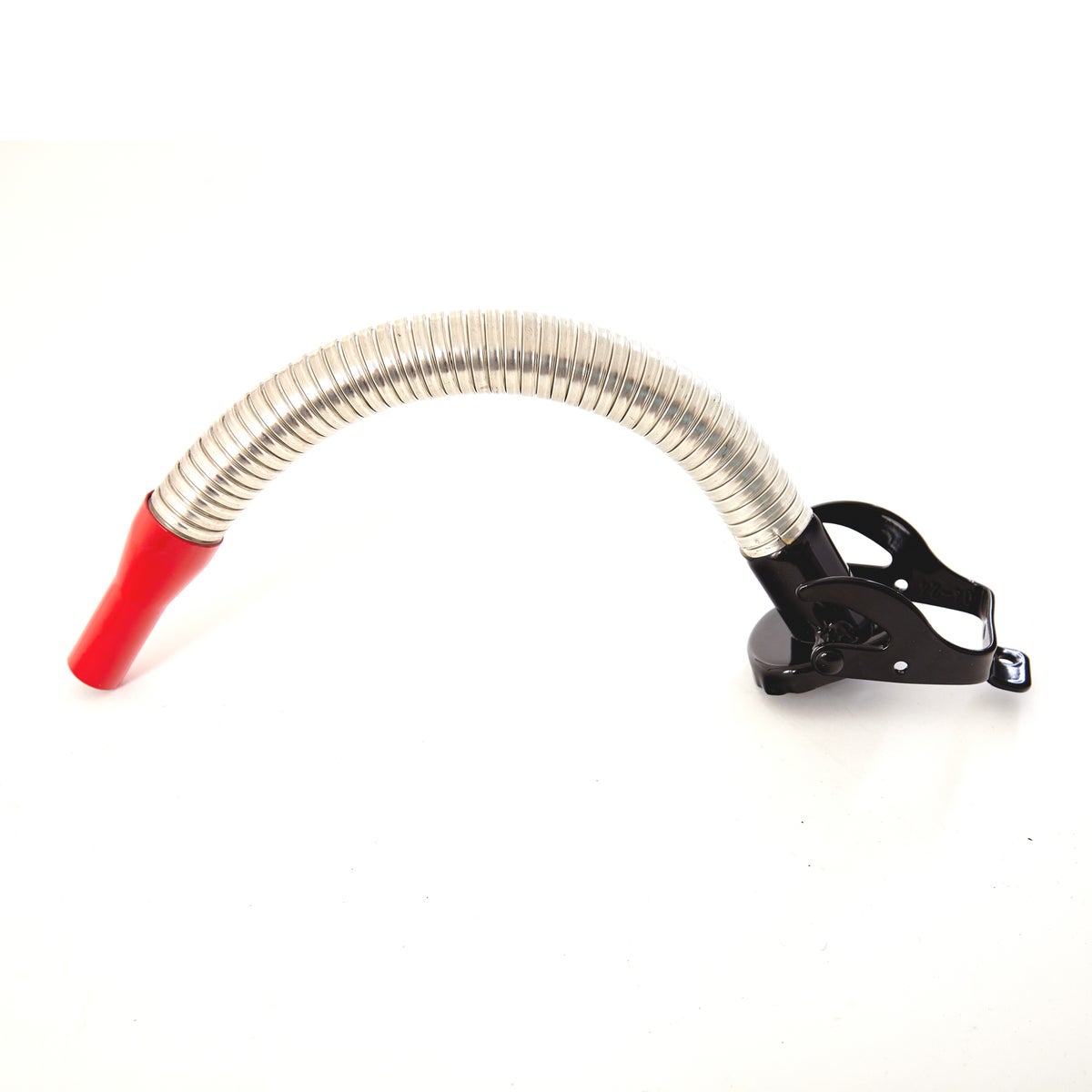 BW Flexibele schenktuit voor metalen brandstofblikken, 5 liter benzineblikken - 20 mm flexibele pijp voor benzine met houder voor 5 liter blikken - Rood - RAL 3000 - Gemaakt in Europa