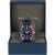 Jacques Lemans Herrenuhr Hybromatic Leather Red Blue