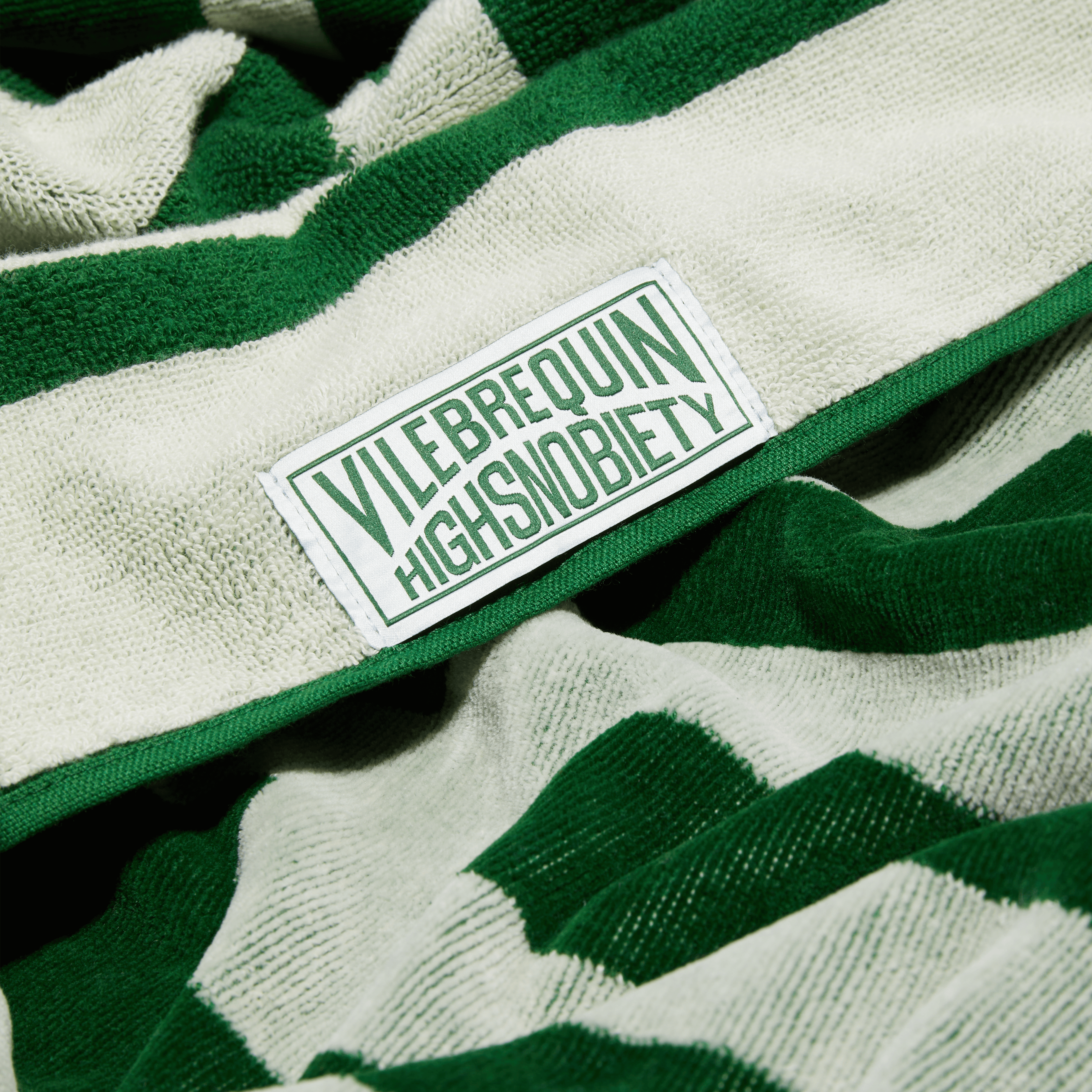 Serviette en coton organique unisexe uni - Vilebrequin x Highsnobiety | Site Vilebrequin | SANZ3200