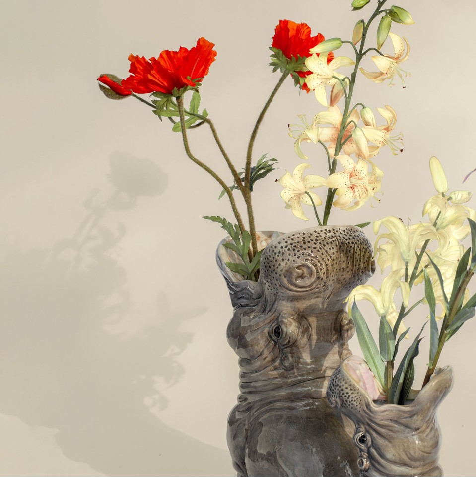 DONKEY - Hungry Hippos Vase - Stor