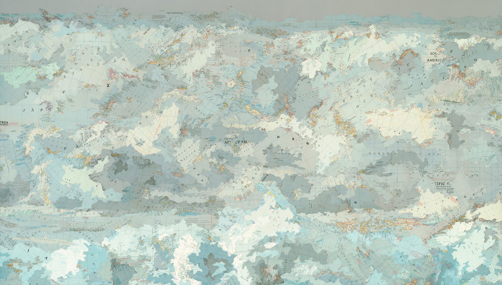 Of All This World At Once by Matthew Cusick - Limited Edition. Edition of: 100. Signed.