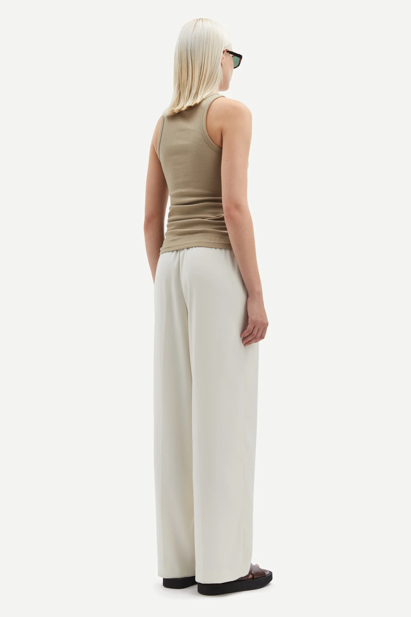Samsøe Samsøe  Alexo tanktop 7542 - Chinchilla