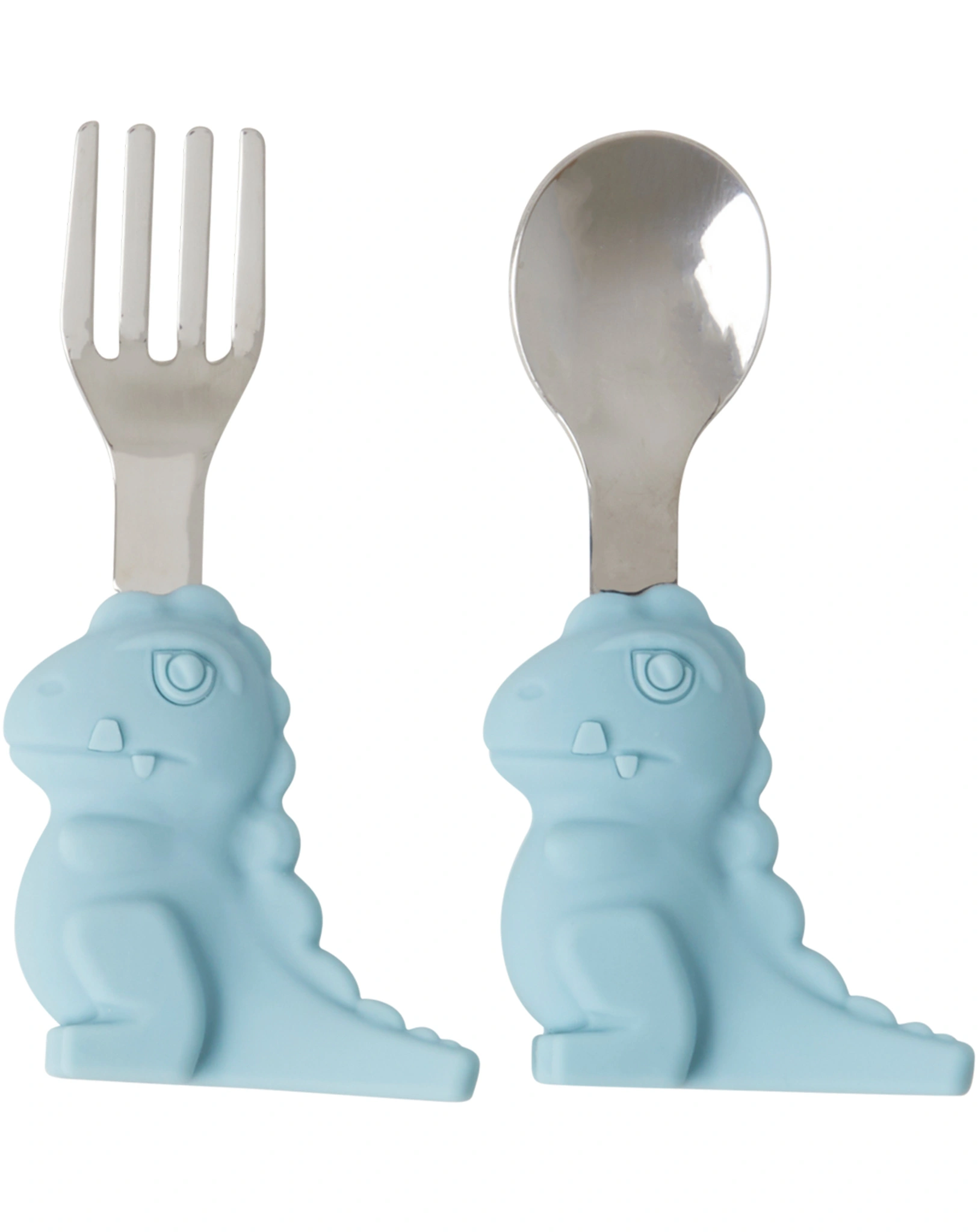 Besteck-Kids DINO 2-teilig in blau