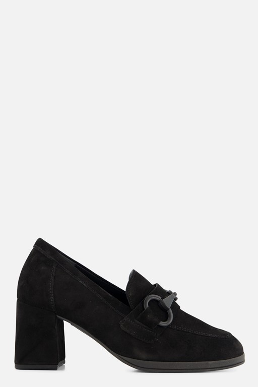Gabor Instappers zwart Suede