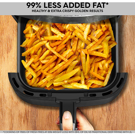OBH Easy Fry Classic 2in1 Black Mechanic