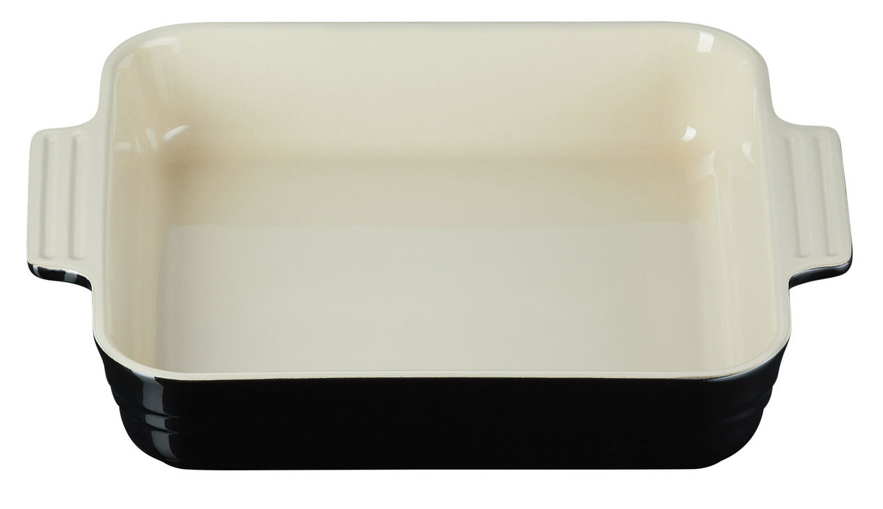 LE CREUSET Auflaufform 23cm Schwarz SIGNATURE