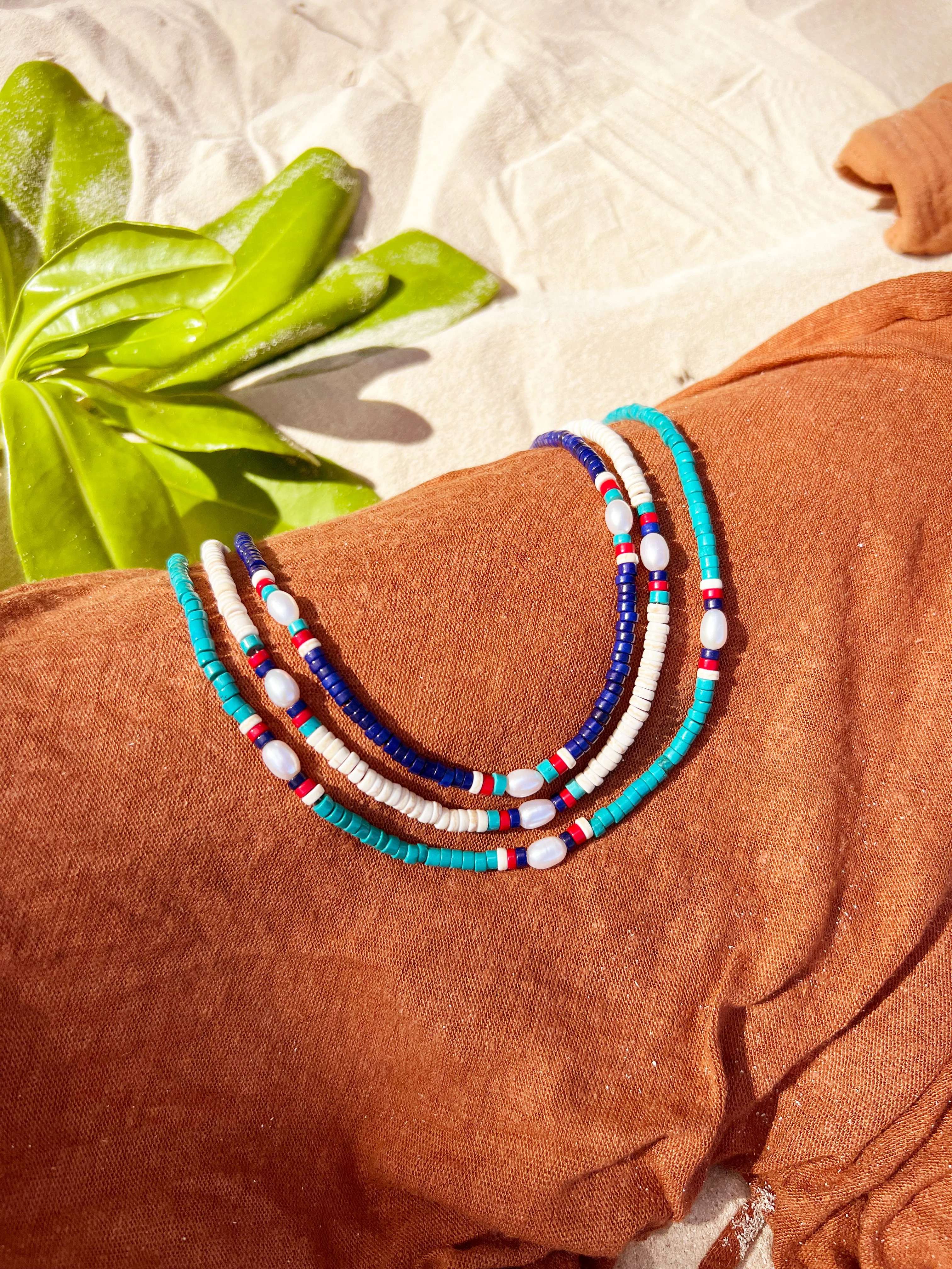 CALIFORNIA - Collier | Blanc