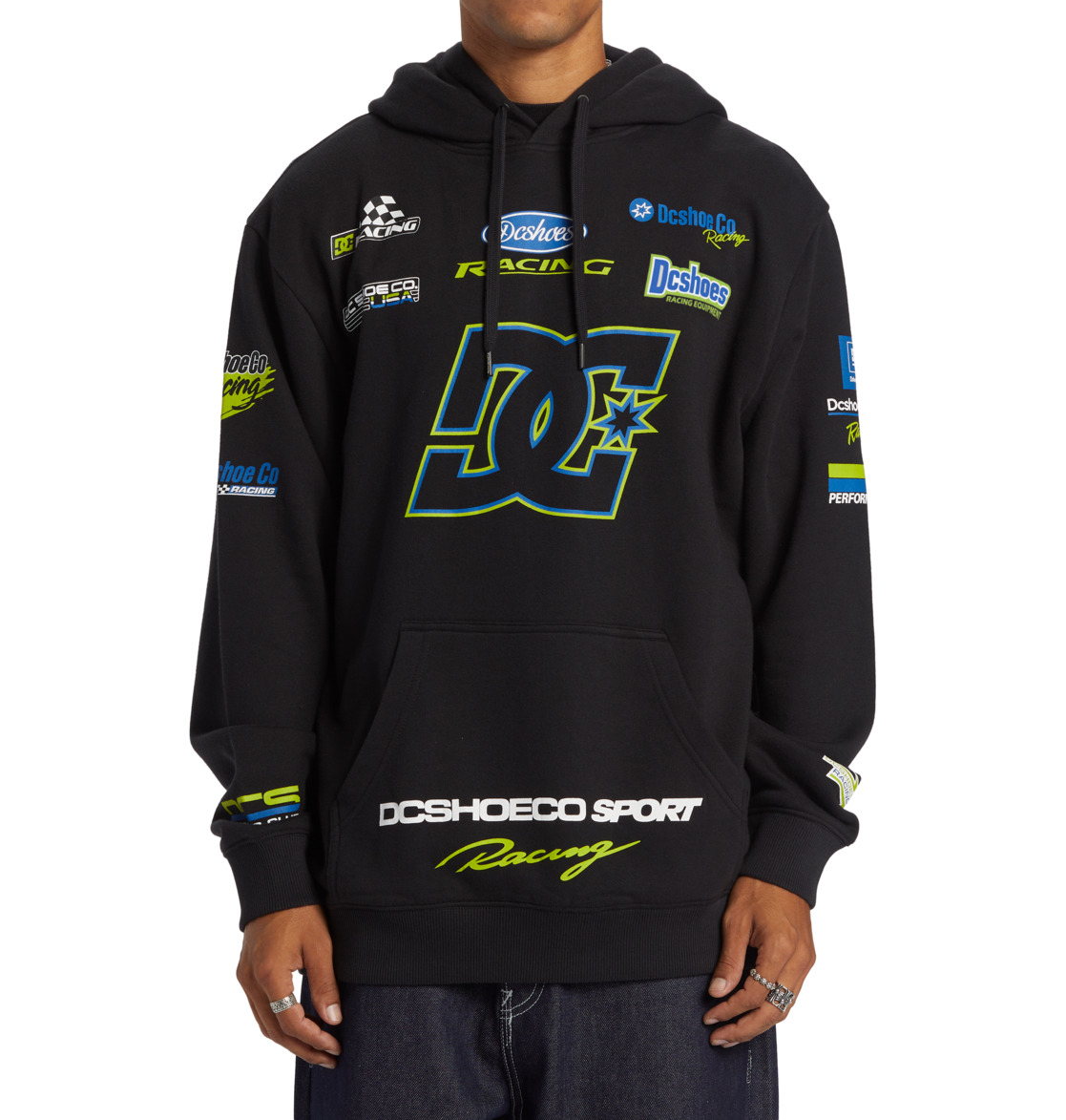 DC Shoes DC Racing Hood Black S