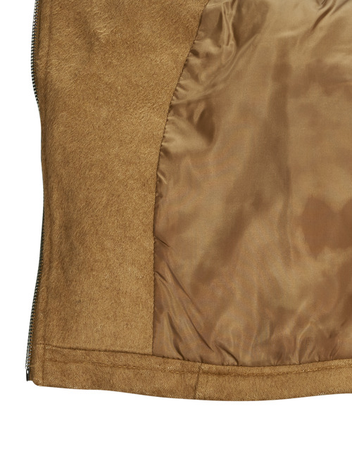 JDY - JDYTENNESSEE LEO BIKER JACKET OTW QIQ Marrón