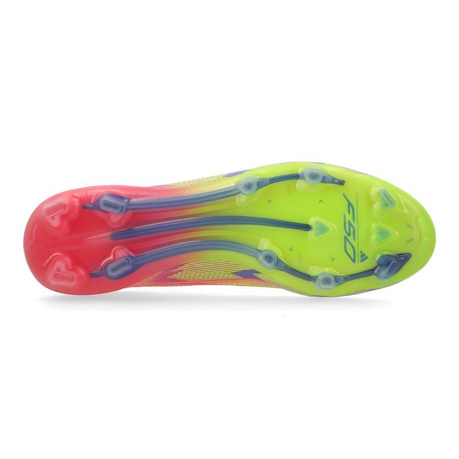 adidas F50 Elite FG Mystic Victory - Lucid Pink/Lucid Lemon/Blue Fusion