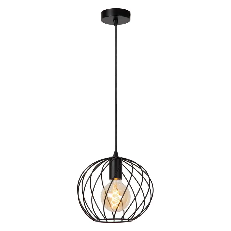 Lucide DANZA Hanglamp - Zwart